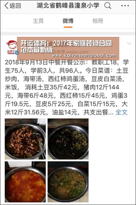 开运体育:2017年家庭装修合同范本最新版(图1) KAIYUN开云体育官方网站